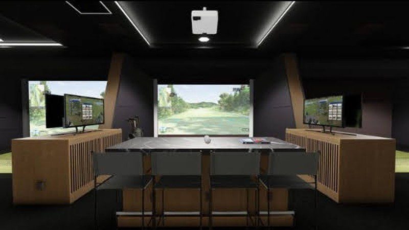 Sage AV Lab 18 golf simulator