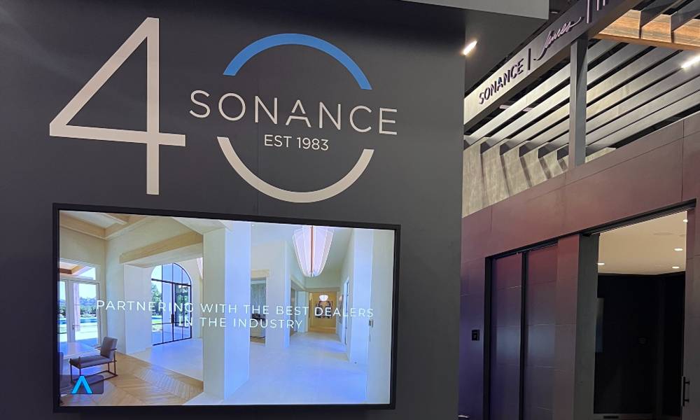 Sonance James Loudspeaker CEDIA Expo 2023 Visual Experience Series